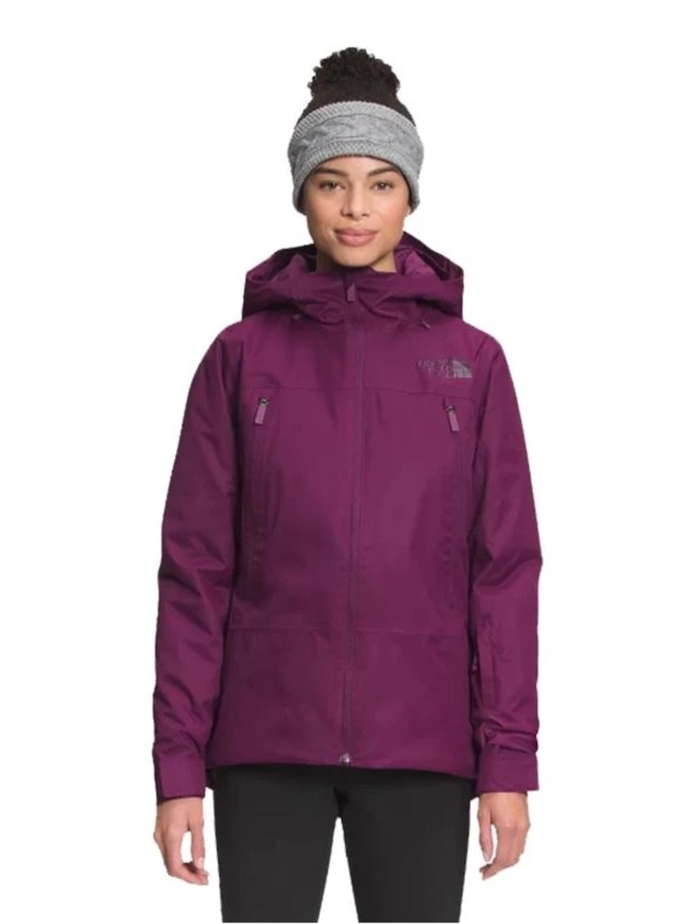 The North Face Purple Clementine
Triclimate Jacket Hooded Ski Jacket M Medium